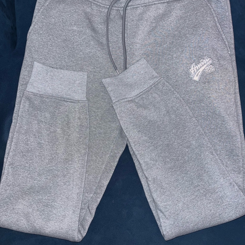 Amiri Heather Gray Sweatpants